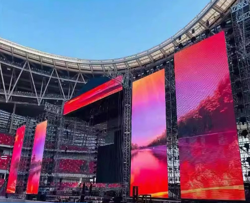 Epistar Chip chiếu sáng màn hình Pixel Pitch 8 LED Video quảng cáo bảng quảng cáo