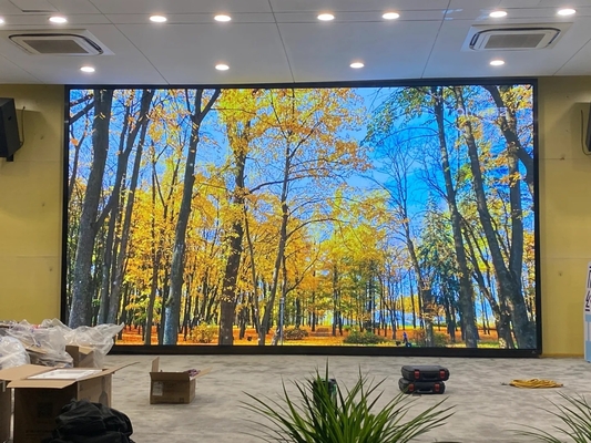 P4 Indoor LED Rental Screen / Full HD LED Video Display với mật độ pixel 62,500 mét vuông