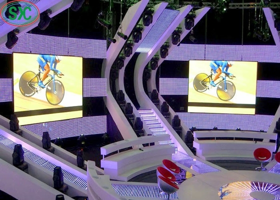 High Definition Full Color SMD P3.91 Quảng cáo LED Video Display 250 * 250mm kích thước mô-đun