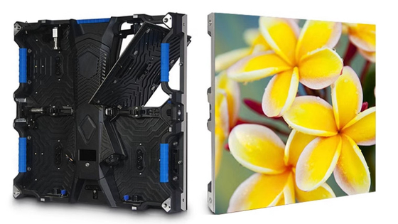 Mô-đun 256mm x 128mm Full Color SMD2121 Indoor RGB LED Display Màn hình nhôm die-cast P4 768X768mm Size