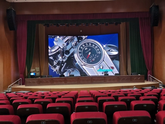 Super Clear Cho thuê / Thiết bị đúc nhôm hiển thị 6000cd / M2 Nội thất màn hình LED HD