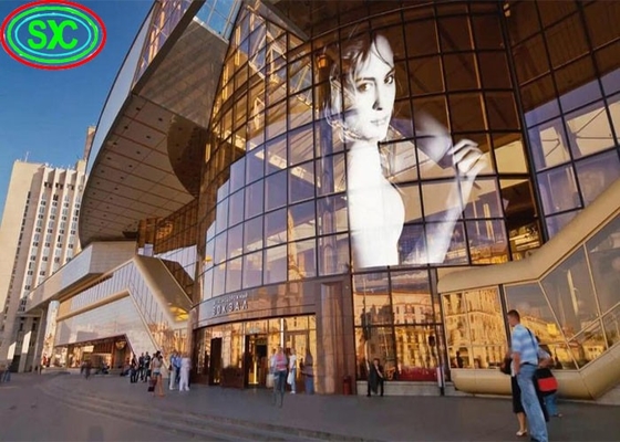 Trung Quốc Indoor P3.9-7.8 Full Color Transparent Led Display Screen Smd cong