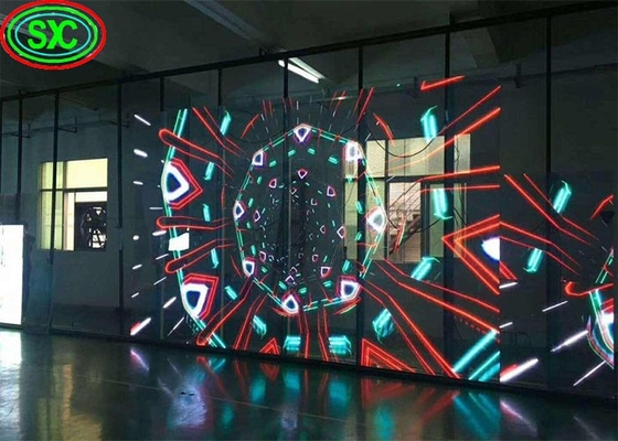 Nội thất P3.9-7.8 màn hình hiển thị LED trong suốt màu sắc đầy đủ