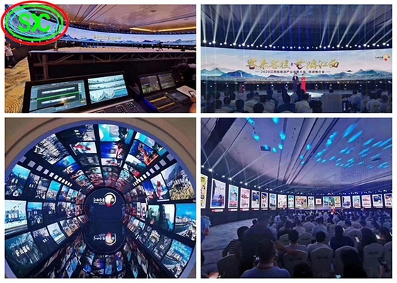 Màn hình cho thuê chống nước có thể lập trình HD P4.81 1/13 Scanning Platform màn hình LED