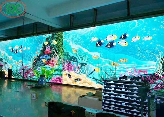 Giá tốt Màn hình LED cho thuê IP34 P2 1/32 Quét HD 128 * 64 độ phân giải trong nhà cho các trung tâm mua sắm trực tuyến