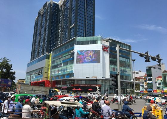 Trung tâm mua sắm ngoài trời Full Color P8 LED Hiển thị IP65 Không thấm nước 5000cd SMD2121