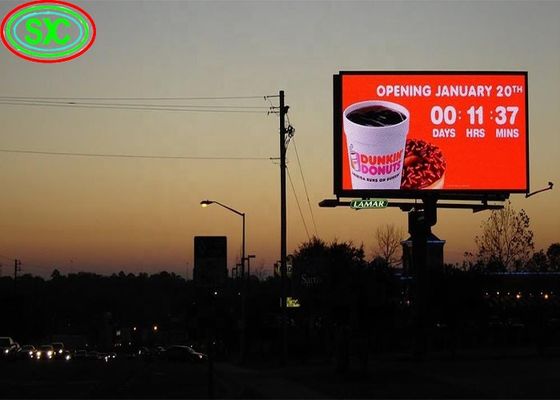 Giá tốt Đèn LED Billboard SMD2727 và Mức tiêu thụ điện trung bình 860w/m2 để tối ưu hóa lợi ích trực tuyến