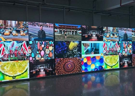 P2.5 Mẫu tủ LED đúc đúc bằng sợi 640X640mm