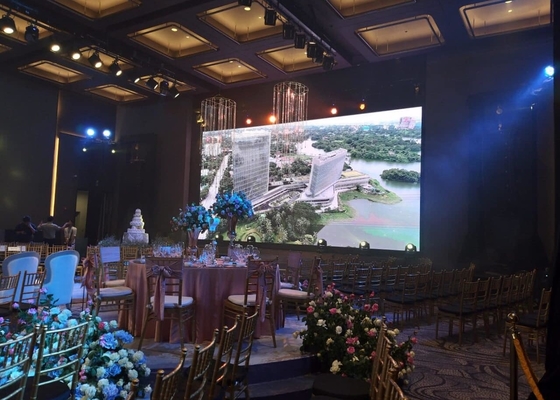 P2.91 P3.91 P4.81 Pantalla LED Video Wall 500x500 Die Casting Aluminium Tủ di động Nội thất ngoài trời Cho thuê màn hình LED