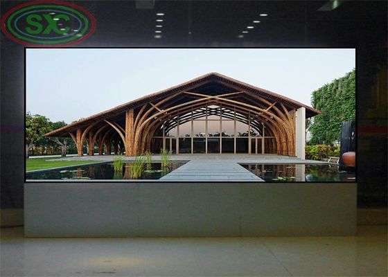 P3.91 Video Quick Assembly Full Color Led Monitor Nội thất tủ nhôm đúc đúc