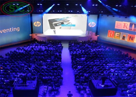 P3.91 Video Quick Assembly Full Color Led Monitor Nội thất tủ nhôm đúc đúc