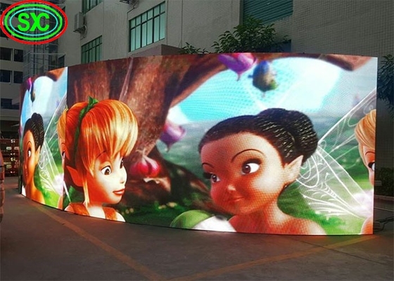 320 mm x 160 mm màn hình video LED bất động hoàn hảo cho các triển lãm thương mại và triển lãm