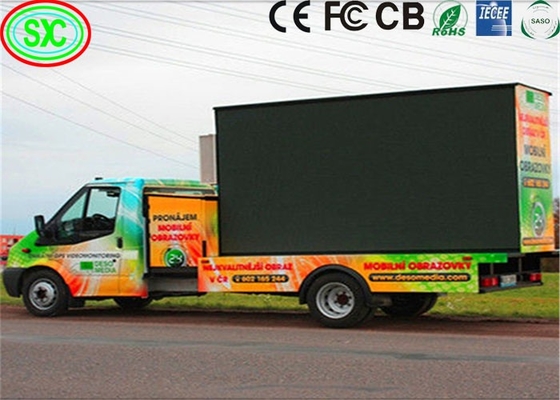 Canbest ngoài trời sẵn sàng để sử dụng chống nước P4 Box Truck Led Billboard Roadshow Điện thoại LED màn hình màn hình tường trên xe tải
