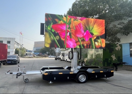 Kích thước lớn P6 Truck LED màn hình quảng cáo cho xe hơi / xe tải ngoài trời phim chống nước