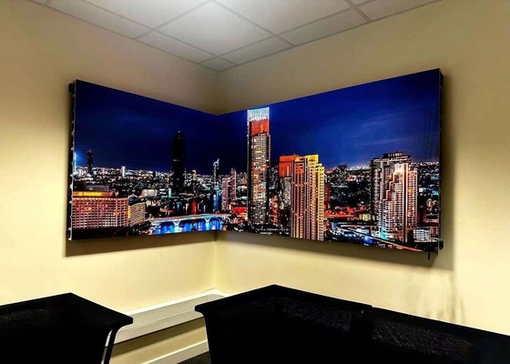 P3.91 Thuê sân khấu ngoài trời màn hình hiển thị LED 250 * 250 Module 500x500mm Panel 4500nits LED Video Wall