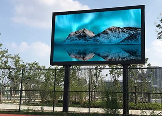 64x64 P5 RGB màn hình LED cong chống nước ngoài màu đầy đủ Ba năm bảo hành