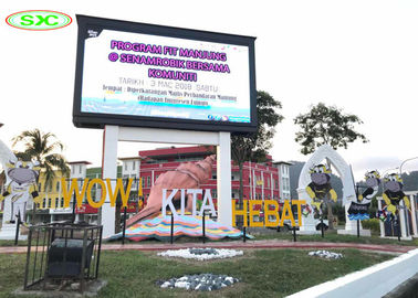 Màn hình hộp sắt/hộp nhôm đúc nghiền P20 màn hình video LED ngoài trời Bức tường quảng cáo bên ngoài tường duy trì