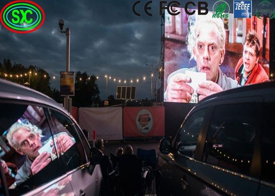 P10 SMD3535 Màn hình quảng cáo ngoài trời LED 10mm Pitch IP67 chống nước