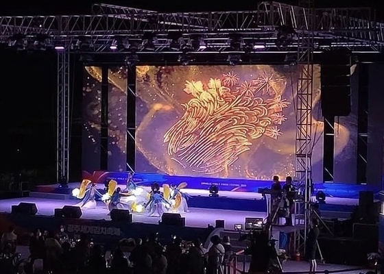 Trong nhà SMD Full Color HD P4.81 Stage Led Cho thuê màn hình cho các bảng tường video buổi hòa nhạc