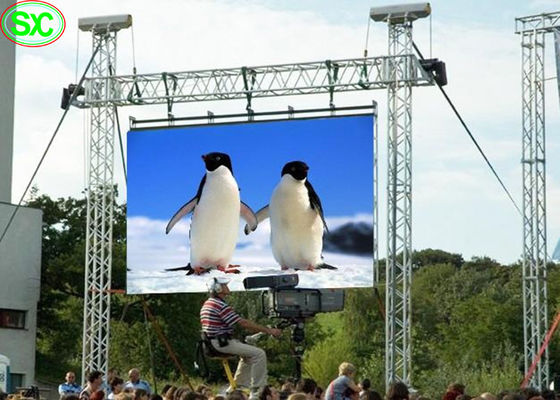 Tủ treo ngoài trời Có treo tường P10 Cho thuê bảng LED Chống thấm nước