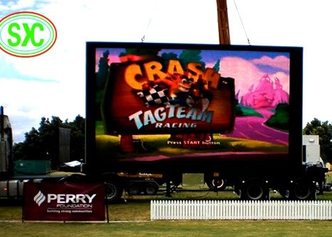 HD P6 ngoài trời chống nước Full Color LED Video Wall SMD 3535 LED Display Panel