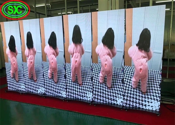 Nội thất P2.5 Full Color Mirror Led Poster Display Không dây USB 4G Smart Control
