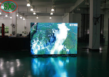 P6 Indoor Full Color LED Die-Cast Aluminum Screen For Shopping Malls/Airports, 384mmx192mm