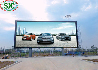 Ultra Thin Full Color Outdoor Advertising LED Die-Casting Aluminium Cabinet P8 Tương thích với môi trường