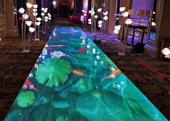 Thiết bị sân khấu Tiệc cưới Chương trình DJ Full Color RGB LED Disco Light Dance Floor Screen