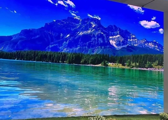 Màn hình thuê SMD ngoài trời P4.81, HD LED Video Wall Panel 250 * 250mm Module IP65 Scan 1/13