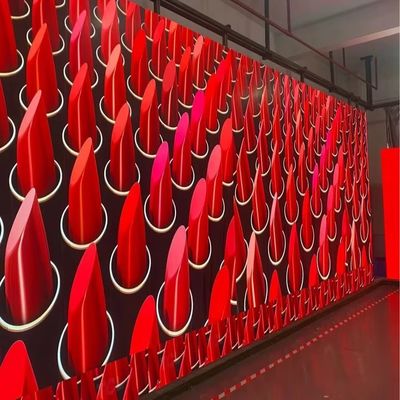 Màn hình cho thuê bằng nhôm đúc, có thể tùy chỉnh cho phòng họp, nhà thờ, màn hình LED linh hoạt HD, COB P0.9