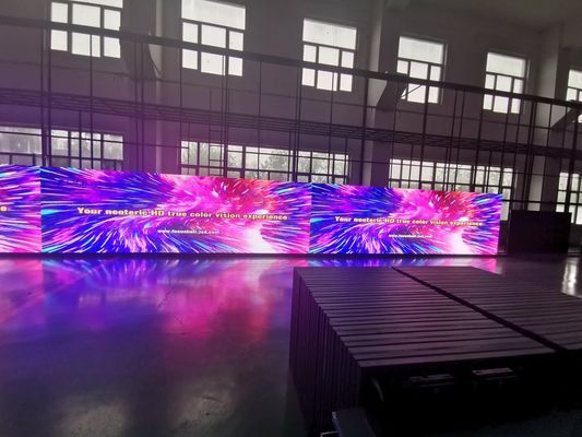 Màn hình cho thuê bằng nhôm đúc, có thể tùy chỉnh cho phòng họp, nhà thờ, màn hình LED linh hoạt HD, COB P0.9