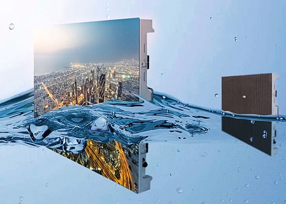 P10 Màn hình LED di động đầy màu / màn hình video LED ngoài trời cho quảng cáo