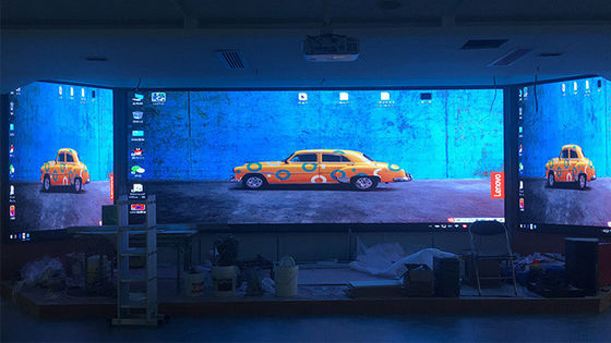 Màn hình cho thuê trong nhà LED COB P2 HD 128*64, phông nền sân khấu, độ phân giải cao