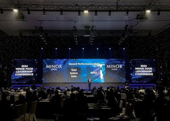 Màn hình cho thuê trong nhà LED COB P2 HD 128*64, phông nền sân khấu, độ phân giải cao