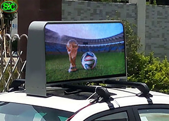 RGB Full Color LED Car Message Sign, Car LED Message Board P8 HD ngoài trời chống nước