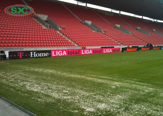 Sports Stadium Perimeter màn hình hiển thị LED ngoài trời P8 đầy đủ màu sắc chống nước