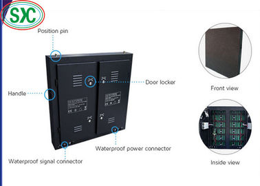 P10 Bên ngoài Full Color LED Die-Cast Aluminium Screen Không thấm nước 8000 Cd / sqm