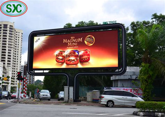 Giá tốt độ phân giải cao quảng cáo ngoài trời kỹ thuật số p4 256 * 128 mô-đun smd đầy đủ màu sắc ngoài trời treo màn hình led trực tuyến