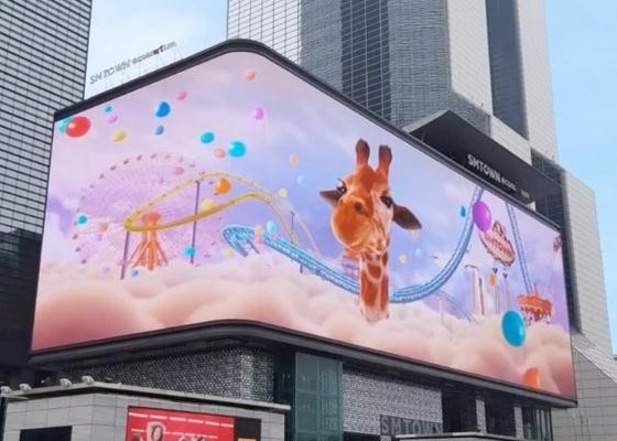 Full Color HD P6 ngoài trời quảng cáo màn hình LED sân bóng đá đường viền màn hình LED