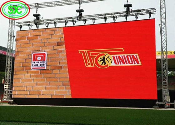 P10 Toàn màu 320 * 160mm Độ sáng cao LED Video Wall Bảng quảng cáo thương mại