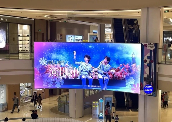 HD Cho thuê Mô-đun mềm màn hình rèm LED linh hoạt treo dễ cài đặt có thể tháo rời cực rõ