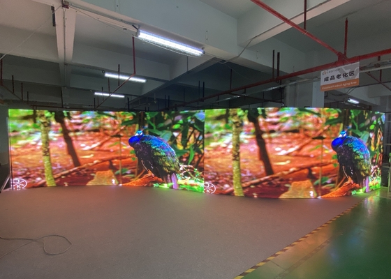 Khung nhôm die-cast HD Flexible Module Indoor P2 Flexible LED Module Cho màn hình quảng cáo