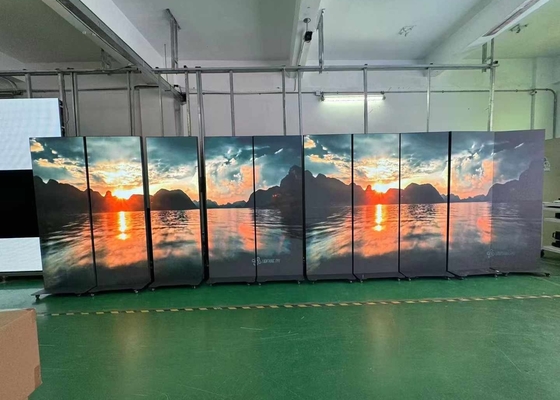 Màn hình poster LED cố định / hộp sắt, màn hình hiển thị video LED