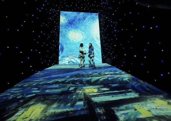 Sự kiện tiệc nội thất ngoài trời Led Dance Floor Screen 500 * 1000mm Cabinets Full Color