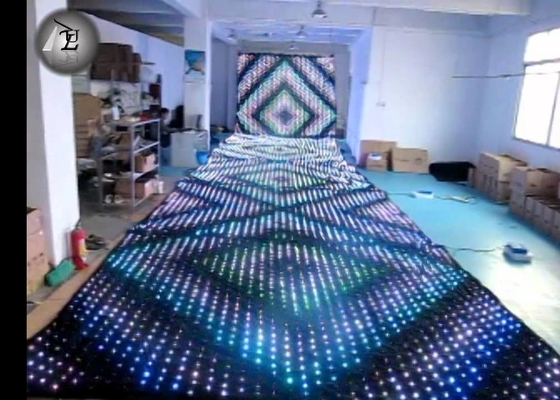 P8 Led Dance Floor Video, Đèn lên sàn gạch Meanwell nguồn cung cấp điện 3 năm bảo hành