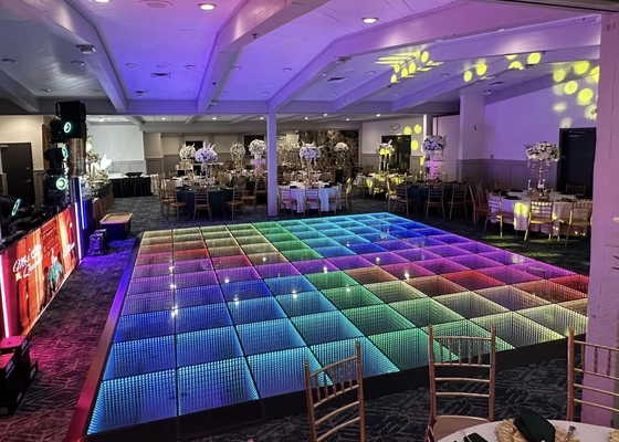 Video portable Wall Dance Floors Panel cho Disco Wedding Party màn hình LED