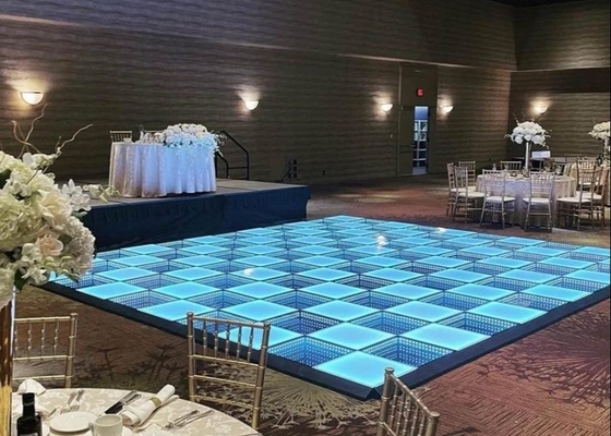 Video portable Wall Dance Floors Panel cho Disco Wedding Party màn hình LED