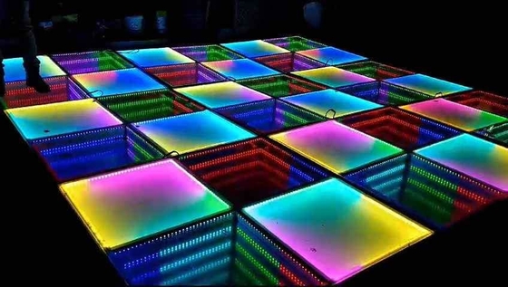 P8 Rgb LED Dance Floor Video, Đèn lên sàn gạch Meanwell nguồn cung cấp điện 3 năm bảo hành