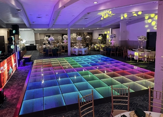HD Rental Box LED sàn nhảy P4.81 Thiết bị sân khấu Pixel Wireless Aluminum